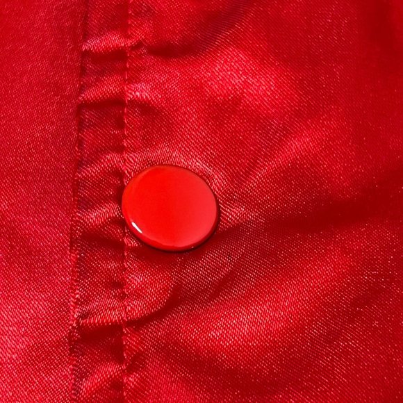 Atlanta Braves Jacket XL Satin Bomber Red Blue Cooperstown Collection G-III - Picture 8 of 16